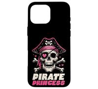 Chapeau de Princesse Pirate en Forme de tête de Mort pour Filles et Femmes Coque pour iPhone 16 Pro Max
