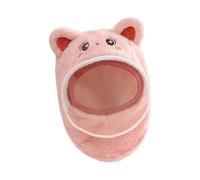 Chapeau de protection d ' oreille coupe-vent à de dessin animé, écharpe en Polyester épais, écharpe essentielle pour bébé, chapeau d ' hiver avec masque pour bébé
