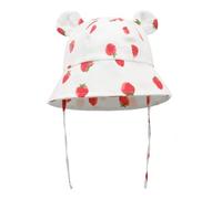 Chapeau De Protection Pour Bébé Pêcheur Respirant Bassin D'oreille D'ours Doux Casquettes À Grand Bord Printemps Pour Nouveau-nés Bébé En Coton Doux