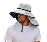 Chapeau de protection solaire pliable respirant large bord avec rabat de | Chapeau d'été en feuille d'aluminium pour extérieur, randonnée, escalade, jardinage, plage, femme