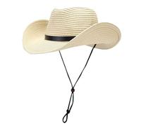 Chapeau de protection solaire pour homme et femme avec inscription « Go Out to Tour The West Wind », beige, Taille unique