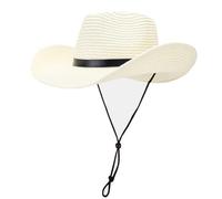Chapeau de protection solaire pour homme et femme avec inscription « Go Out to Tour The West Wind », blanc, Taille unique