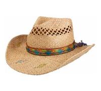 Chapeau de Raphia Western Festival by Stetson nature M (56-57 cm)