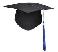 Chapeau de remise de diplôme unisexe pour adulte - Costume de mortier académique - Pour enterrement de vie de jeune fille, étudiant, fête costumée, chapeau académique pour adulte unisexe