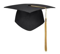 Chapeau de remise de diplôme unisexe pour adulte - Costume de mortier académique - Pour enterrement de vie de jeune fille, étudiant, fête costumée, chapeau académique pour adulte unisexe