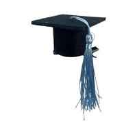 Chapeau de remise des diplômes, Ministre des diplômes | Mini fourchette pour chapeau de docteur 3D - 10 Forks 3D - Chapeau de remise de diplôme, décoration photo pour la remise des diplômes. Il est