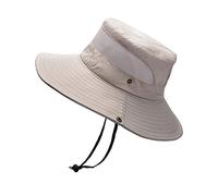 Chapeau de safari - Costume de camp de la jungle pour homme - Style cowboy - Chapeau de pêche - Chapeau de brousse pliable - Chapeau d'été - Respirant - Protection solaire - Chapeau de jardin, de