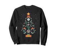 Chapeau de Sapin de Noël de Football Sweatshirt