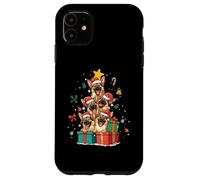 Chapeau de Sapin de Noël Mignon Berger Allemand Coque pour iPhone 11