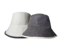 Chapeau de Sauna 2pcs Banya de Sauna Absorbant en Eau ressentie pour Femmes pour Femmes régulent la température Banya réutilisable du pêcheur pour Plus Longtemps, Style Baignoire 2