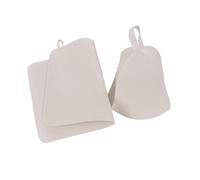 Chapeau de sauna anti-chaleur en feutre de laine épaisse pour la douche, les cheveux, séchage rapide, serviette de bain, accessoires de salle de bain, grande taille