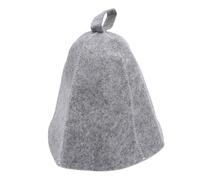 Chapeau de Sauna de Bain, Casquette élastique Durable pour Hommes, 2 Pièces, Cadeau Parfait pour Les Amateurs de Bien-être (Gray)