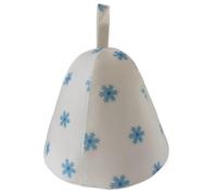 Chapeau de sauna en feutre, épaissir la coiffe de douche | Couvre-chef isolant absorbant l'eau pour hammam, salode, chapeau de sauna en feutre naturel respirant