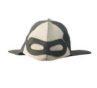 Chapeau de sauna en laine portable unique en feutre avec housse d'oreille complète - Léger et respirant - Accessoires de salle de bain - Facile à utiliser