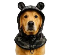 Chapeau De Seau Pour Chien - Sangle Réglable Pour Un Port Sécurisé, Casquette De Protection Solaire Réglable À Large Bord, Couvre-chef Léger Pour Chien Avec Sangle De Cordon Pour Chiots De Grande Et M