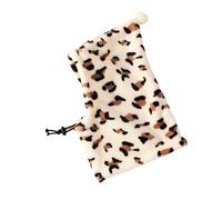 Chapeau de Snood pour Animaux de Compagnie - Couverture de Cou Chaude en pour Chien, Casque Doux imprimé léopard, Protection d'oreille Thermique, écharpe d'hiver Extensible, Accessoire de