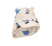 Chapeau de soleil anti-UV bébé Senia Sailing Sandy 3-6 mois