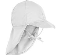Mikk-Line - Kid's Summercap Long Neck Solid - Casquette - 49 cm - 18-24 Months - white