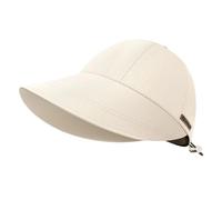 Chapeau de soleil beige clair pour femme, respirant, confortable, taille réglable, chapeau à large bord pour la protection contre la lumière du soleil, chapeau de randonnée en plein air, chapeau de