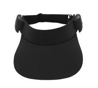 Chapeau de Soleil Bluetooth Détachable avec Haut-parleurs de qualité Sonore Exceptionnelle, Portable sans Fil pour la Randonnée et le Camping (GREY) (BLACK)