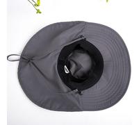 Chapeau De Soleil De Camping Anti-Uv, Beau Chapeau De Soleil De Pêche, Respirant, Sangle Réglable, Casquette De Camping