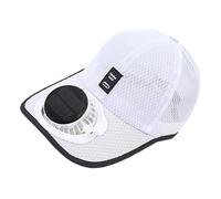Chapeau De Soleil D'été avec Ventilateur À Énergie Solaire - Casquette De Baseball Respirante avec Système De Refroidissement - pour Le Sport De Baseball De Golf Unisexe La Plage Et Les Voyages