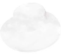 Chapeau de soleil élégant en PVC - Performance fiable - Design ergonomique - Utilisation polyvalente - Pour homme et femme - Léger et imperméable - Protection extérieure - Design simple - Pour la