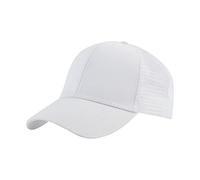 Chapeau de soleil en coton de couleur unie pour homme, blanc, Taille unique