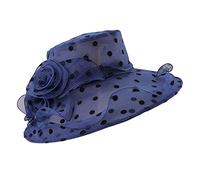 Chapeau De Soleil Femme Pliable Casquette Protege Nuque Queue Cheval Paille Été Chapeaux Western Catherinette Mariage Randonnée Chic Anti UV Bob Grand Cérémonie Grande Taille Achat,1-Marine