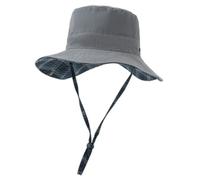 Chapeau De Soleil Imperméable À Large Bord pour L'été Hat Bob Réversible Unisexe avec Protection UV Chapeaux Pliables pour Voyage, Plage Et Randonnée