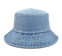 Chapeau de soleil léger et élégant avec ajustement réglable pour toutes les tailles de tête, comme le montre l'image, bleu foncé (bleu foncé)