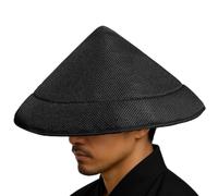 Chapeau de soleil noir masque samouraï armure samouraï chapeau de riz chapeau chinois chapeau japonais chapeau bambou chapeau de pêche