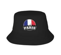 Chapeau De Soleil Paris, Francedrapeau National pour Homme Bord UV Safari Bonnie Chapeaux pour L'Été La Randonnée La Pêche La Marche Et Coupe-Vent