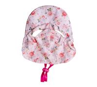 Chapeau de Soleil pour Animaux de Compagnie à imprimé Floral avec Sangle réglable pour Chiens, Chats, activités de Plein air, Photographie et déguisement de fête, Couvre-Chef de Photographie