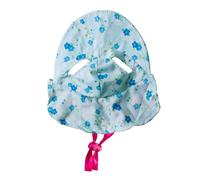 Chapeau de Soleil pour Animaux de Compagnie à imprimé Floral avec Sangle réglable pour Chiens, Chats, activités de Plein air, Photographie et déguisement de fête, Couvre-Chef de Photographie
