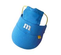 Chapeau de Soleil pour Animaux de Compagnie avec Broderie Lettre Design Couvre-Chef réglable pour Chien Chats activité de Plein air Photographie Porter Chien Chapeau de Soleil