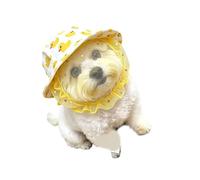 Chapeau de Soleil pour Chien avec Filet sur Le Devant pour la défense et Fonction Anti-Mastication, Parfait pour Les activités de Plein air