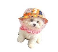 Chapeau de Soleil pour Chien avec Filet sur Le Devant pour la défense et Fonction Anti-Mastication, Parfait pour Les activités de Plein air