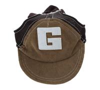 Chapeau de soleil pour chien - Casquette de baseball pour petits et grands chiens avec trous d'oreille - Sangle de menton réglable - Casquette de baseball pour petits et grands chiens - Golden