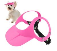 Chapeau De Soleil Pour Chien | Visière de Plage pour Activités Extérieures Casquette Sportive pour Chiens,Heaume Réglable Et Respirant Pour Chaton Chat Petites Et Moyennes Races Accessoires Pour Anima