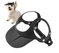 Chapeau de soleil pour chien | Visière de plage pour le sport de plein air - Chapeau réglable pour animal domestique avec trous d'oreille pour l'été, la marche, les voyages, le camping, la randonnée
