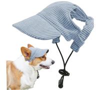 Chapeau de Soleil pour Chiens, Casquette de Baseball pour Chiens réglable avec Trous d'oreille, Fournitures pour Animaux Compagnie pour Pique-Nique extérieur, Voyager, Marcher, Faire la Randon