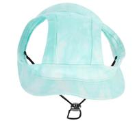 Chapeau de Soleil pour Chiot, Coton, Réglable, Vert Menthe M | Petits Chiens et Chats, Léger à Porter Dehors L’été, Style Mignon, Protection Solaire