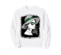 Chapeau de Soleil pour Femme Drapeau de l'Arabie Saoudite Voyage Pride Sweatshirt