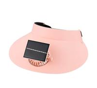 Chapeau de soleil solaire portable pour homme et femme avec ventilateur - 3 vitesses - Ncb366 (B, taille unique)