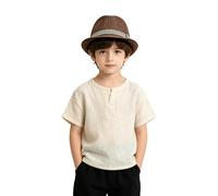 Chapeau de soleil style jazz pour enfant, Modèle décontracté couleur unie polyvalente, Pour la plage et les sorties quotidiennes, Adapté printemps et automne, Parfait pour les tenues décontractées