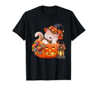 Chapeau de sorcière Amusant pour Halloween, Chat, Chaton, Citrouille T-Shirt