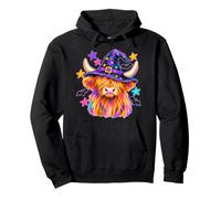 Chapeau de sorcière coloré avec Chauve-Souris pour Halloween Sweat à Capuche