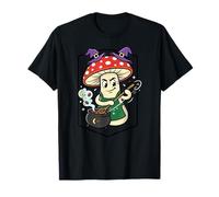 Chapeau de sorcière en Forme de Champignon pour Halloween T-Shirt