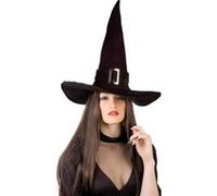 Boland Chapeau de sorcière Velours Halloween Adulte